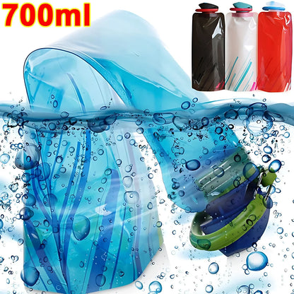 Portable Ultralight Foldable Water Bag Duckbill Folding Sports Outdoor Fitness Cycling Portable Storage Large Capacity Wate Bag