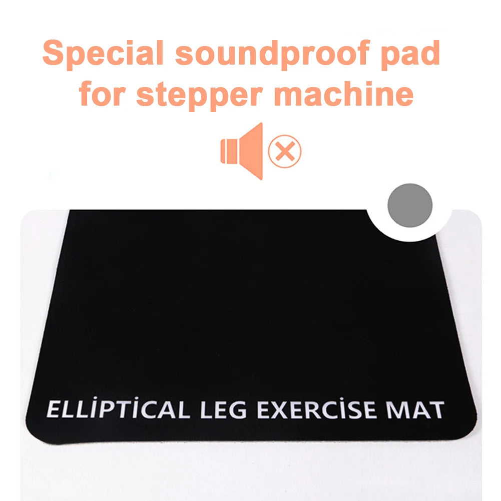 Ellipse Leg Exerciser Machine Mat Seated Foot Pedal Exerciser Mat Soft Non-Slip Workout Mat Enhance Stability for Fitness Sports