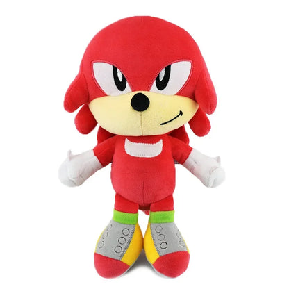 25-28cm Super Sonic Plush Toys The Hedgehog Cute Amy Rose Knuckles Tails Plush Doll Cute Soft Stuffed Toy Kids Birthday Gifts