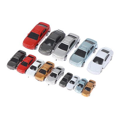 1:100-200 Dollhouse Miniature Car Truck Container Model Car Toy Doll Decor Toy