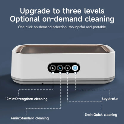 Xiaomi Ultrasonic Cleaner 48KHZ High Frequency Vibration Jewelry Eyelasses Cleaner Timing For Watches Jewelry Makeup Tool