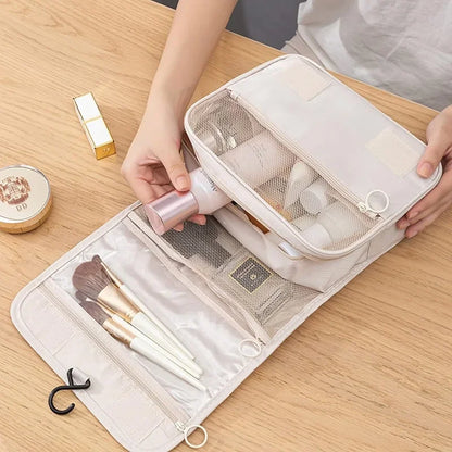 Travel Makeup  High Capacity Toiletries  Pouch Travel Make  Organizer Waterproof Beauty  Bathroom Wash Bathtub tray Soap tray