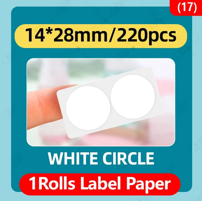 NIIMBOT D11/D110/D101/H1 Mini self-adhesive thermal label paper,   price tag, stickers, item cla Label Sticker