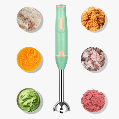 Handheld Blender Electric Food Vegetable Grinder Stick Mixer for Meat Smoothies Sauces Baby Food Soups