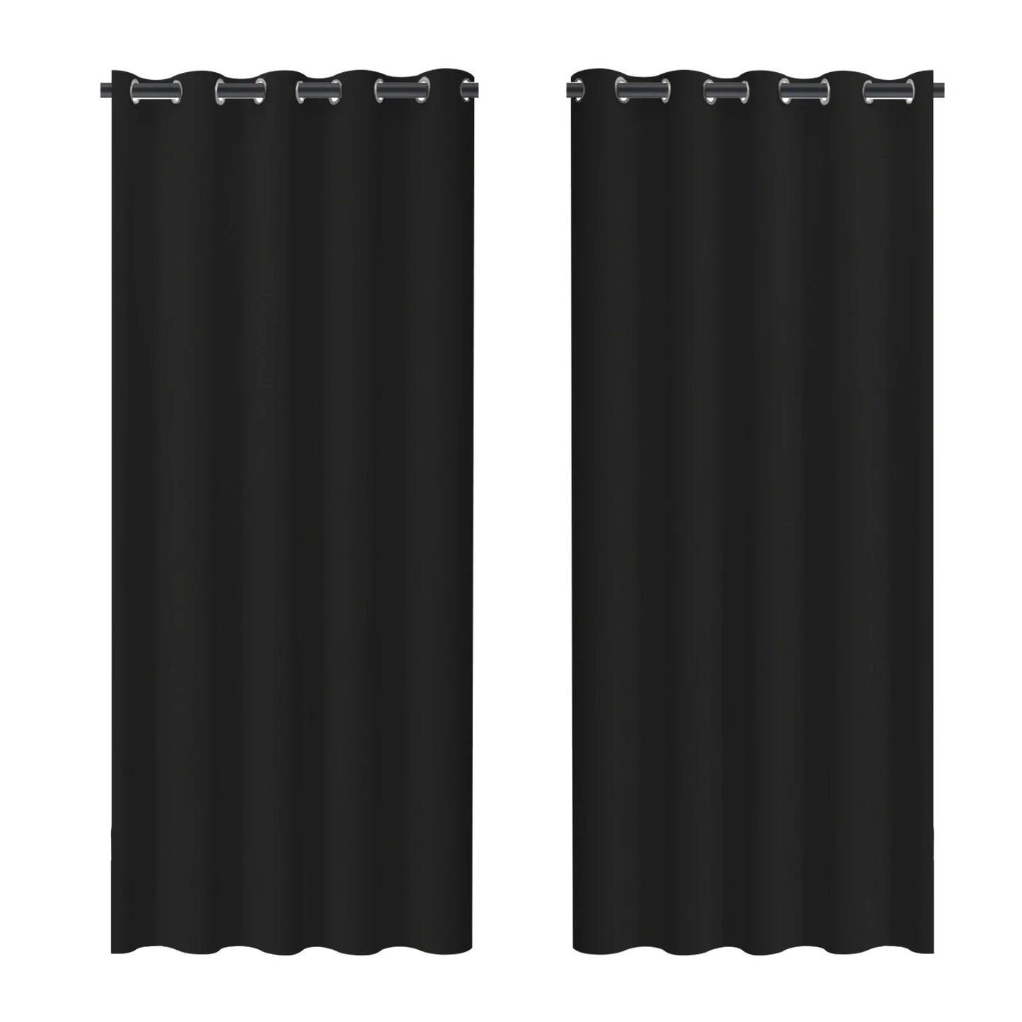 1PC 90% Blackout Curtain for Bedroom Living Room Window Screen Thermal Insulated Grommet Panels Light Reducing Shade Drapes