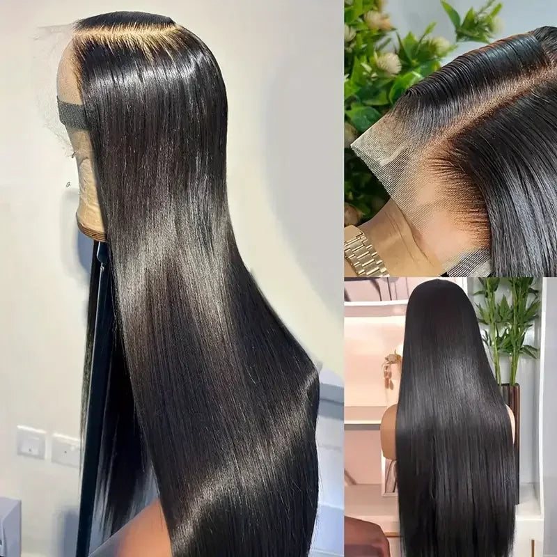 30 Inch Bone Straight 13x4 Lace Front Wigs For Women 100% Human Hair 13x6 Hd Lace Frontal Wig 4x4 Brazilian Pre Plucked Lace Wig