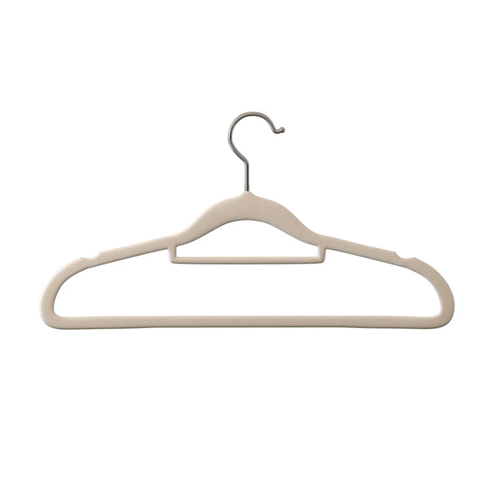 Premium Velvet Hangers 50 Pack Ivory Suit Hangers Non Slip Heavy Duty Clothes Hangers for Closet Jacke Shirt Pants and Suit Hook