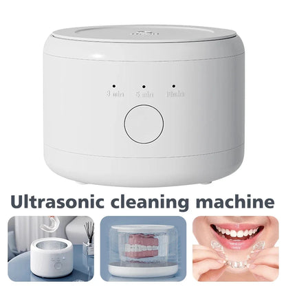 Xiaomi 50KHZ Ultrasonic Cleaning Machine Eyeglass Washing Machine Household Braces Watches Jewelry Brush Timing Cleaning Machine