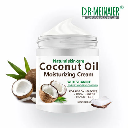 300g/10.58fl.oz Natural Coconut Oil Organic Premium Cold Pressed Repair Dry Skin Hair Care Body Massage Moisturizing Cream