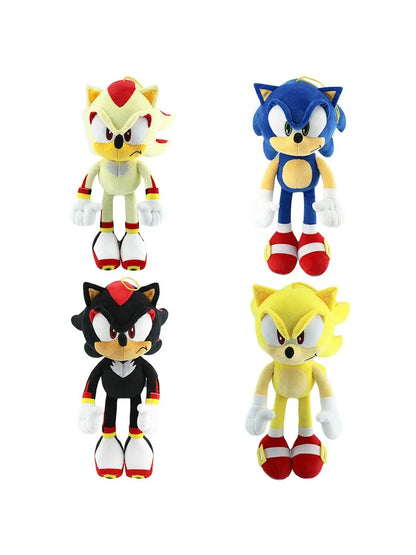 33cm Hedgehog Sonic The New Cartoon Hedgehog Sonic Ultra Mouse Shadow Super SONY Shadow Plush Toy