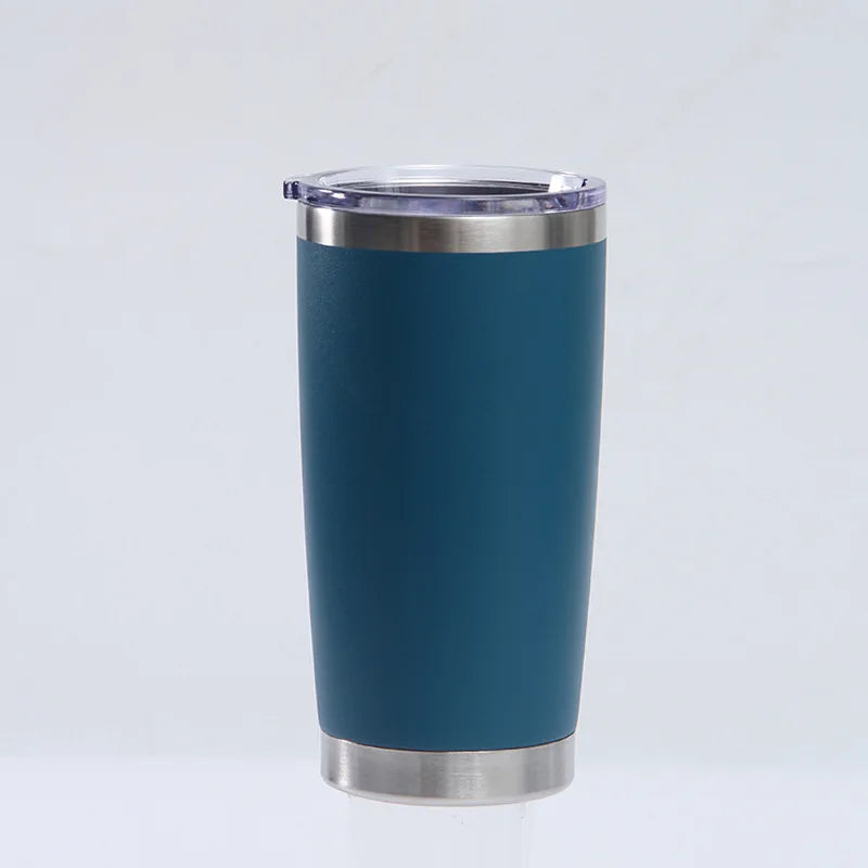 20oz Coffee Mug Thermal Cup Tumbler with Lid 304 Beer Stainless Steel Vacuum Insulated Double Wall xicaras caneca copo termico