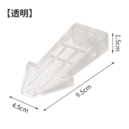 1pcs Arrow Shaped Non Slip Rubber Door Stopper For Bedroom Study Silent Door Anti Impact Door Stopper