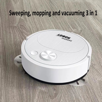 2024 NEW USB Sweeping Robot Vacuum Cleaner Mopping 3 In 1 Smart Wireless 1500Pa Dragging Cleaning Sweep Floor for Home Office