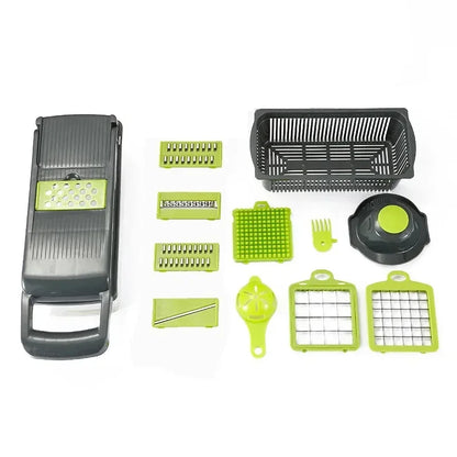 14/16 in 1 Multifunctional Kitchen Artifact Vegetable Cutter Dicer Shredder Grater Slicer Household Kitchen Supplies