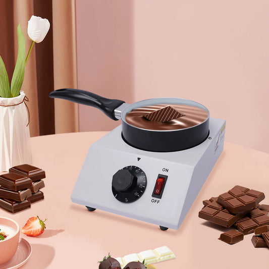 Non-stick Electric Chocolate Melter Melting Machine Warming Heater Tempering Aluminum Ceramic Pot