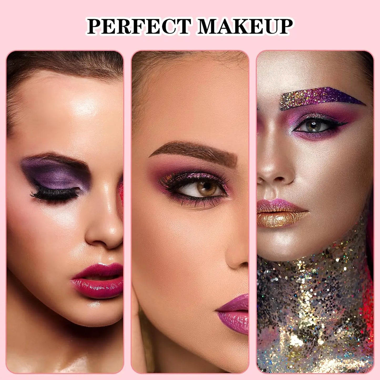 4 Pcs Set Multi Functional Eye Makeup Assistant Combination Silica Gel Paint Eyeliner Eyelash Beauty Tools