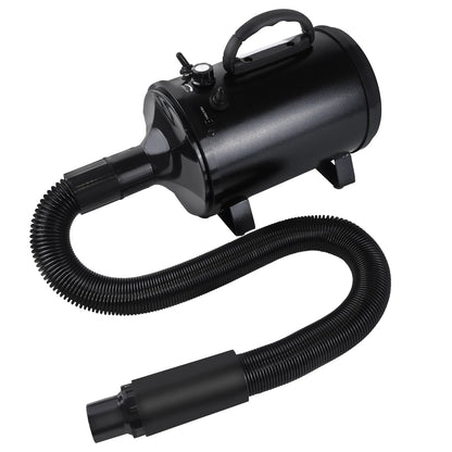 2800W Pet Dog Cat Grooming Hair Dryer Hairdryer Blaster Blower Low Noise Washer Heater with 2.5M Hose 3 Different Nozzles