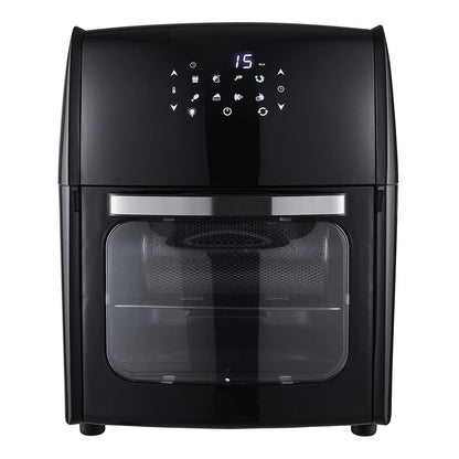 12L Air Fryer with Rotisserie Basket with Automatic Power Off & Memory Function