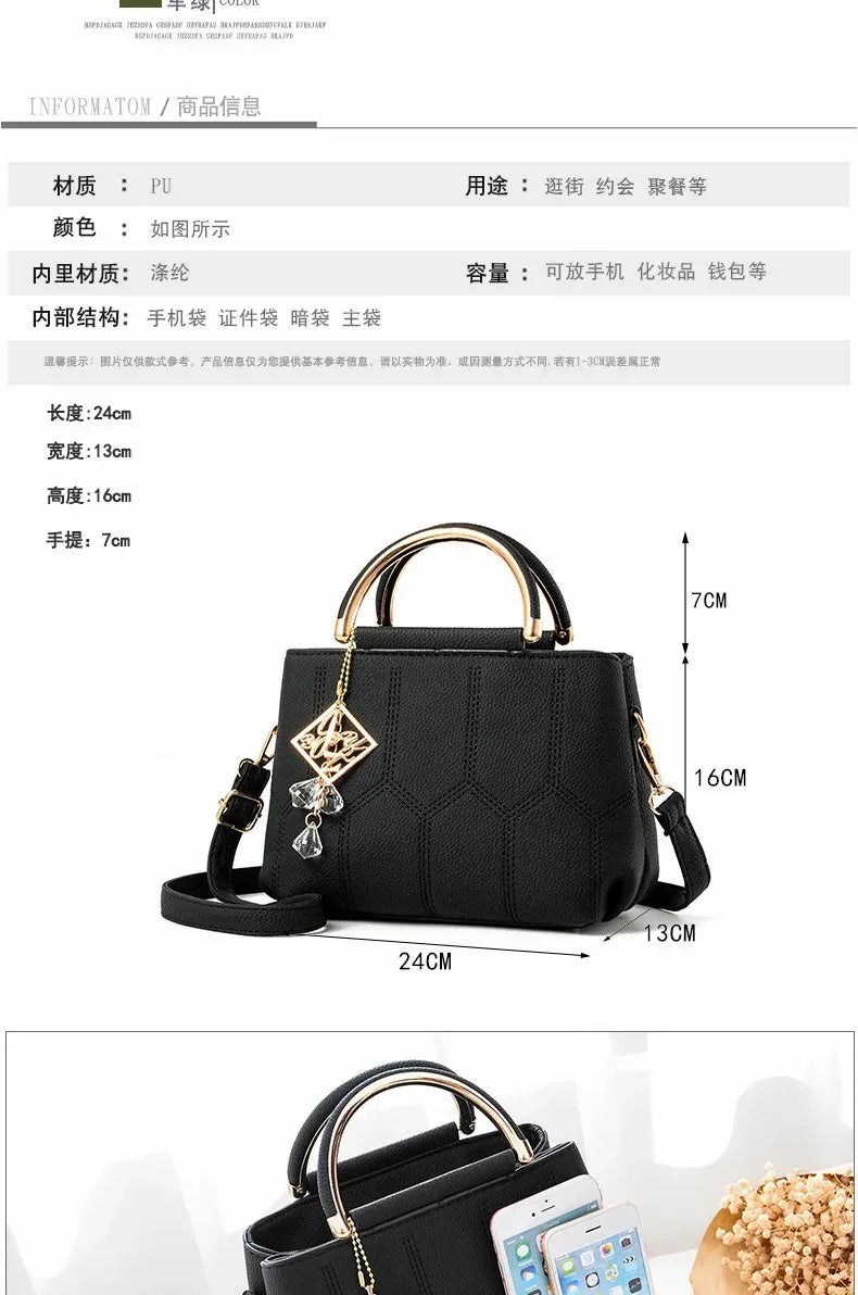 2024 New Fashionable Large Capacity Bag Versatile Shoulder Crossbody Bag For Women