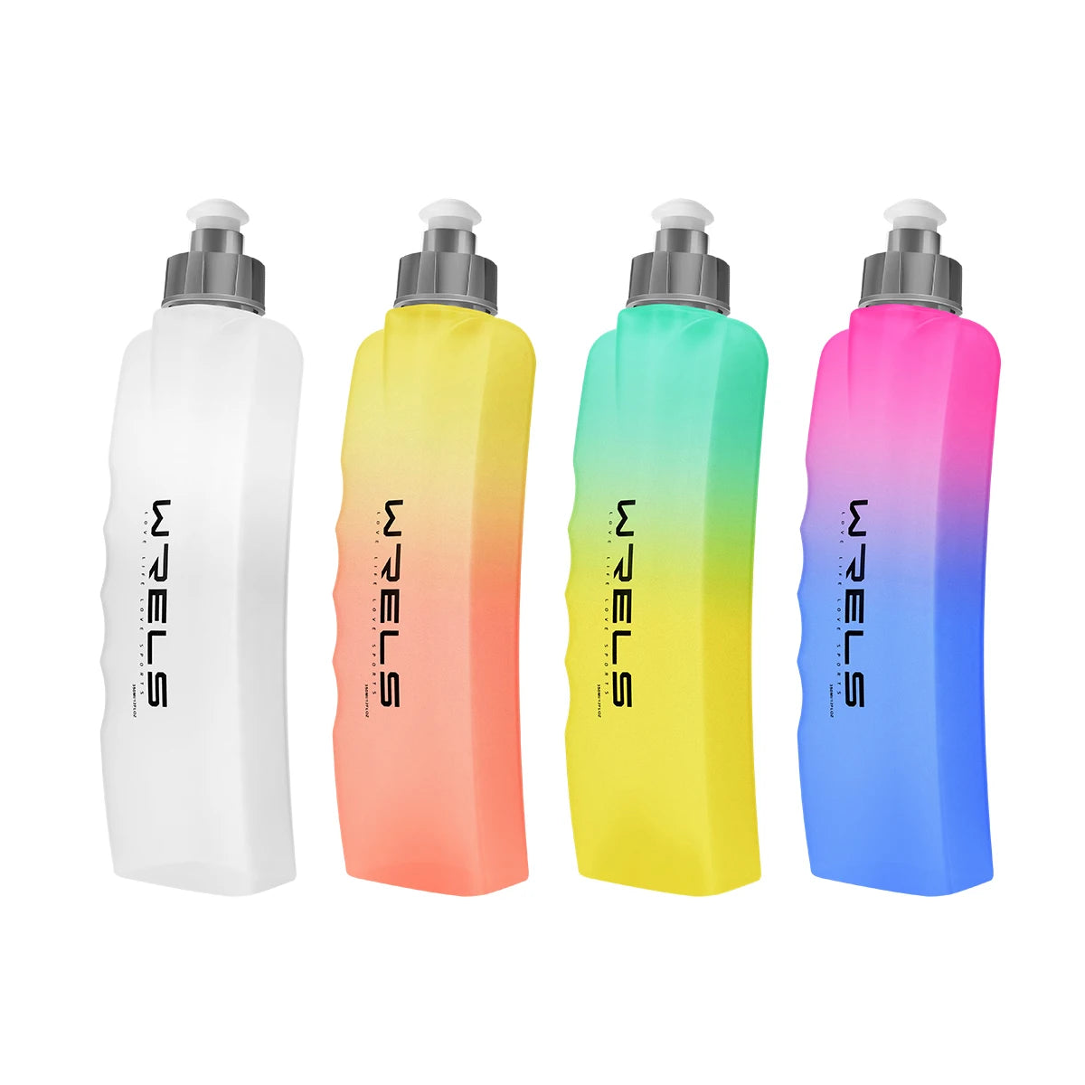 WRELS Sport Water Bottle Material Sports Fitness Running Riding Camping Hiking Portable Kettle Lightweight Water Bottle