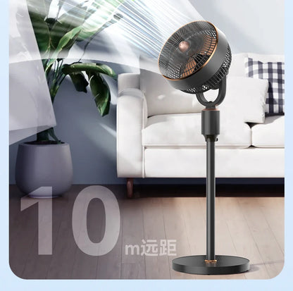 Air circulation fan Household appointment timing variable frequency floor fan Vertical turbine convection new electric fan 220V