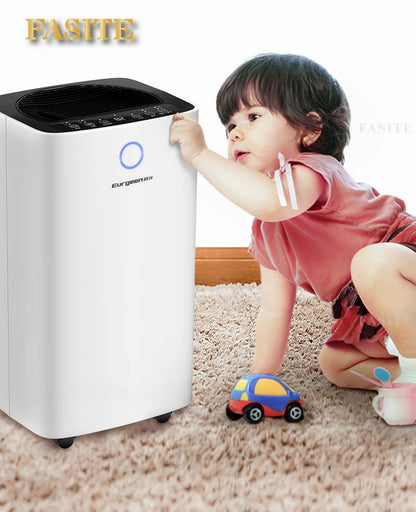 12L/D Dehumidifier Humedad Absorbedor Air Purifier Bedroom Small Mute Negative Ion Energy Saving