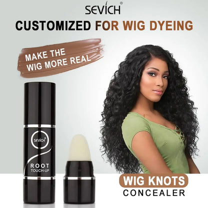 Lace Wig Cover Hair Dyeing Stick Lace Tint Powder For Lace Wigs Lace Concealer Stick Lace Wig Toupee Light Color Hairline Powder