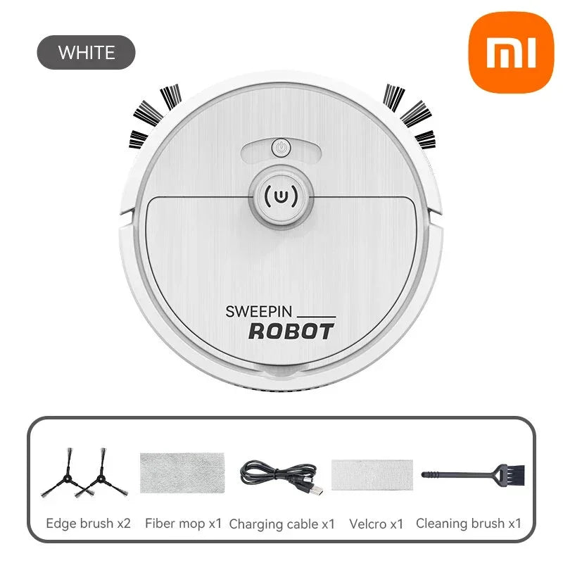 Xiaomi Smart Electric Sweeper Home Sweeping Robot Wet Dry Dual Use Remote Control Sweeper Suitable For Carpet Kitchen Bedroom