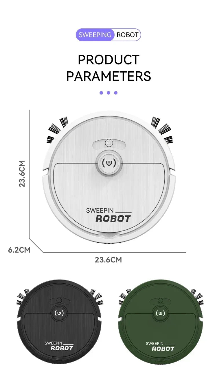 Xiaomi Smart Electric Sweeper Home Sweeping Robot Wet Dry Dual Use Remote Control Sweeper Suitable For Carpet Kitchen Bedroom