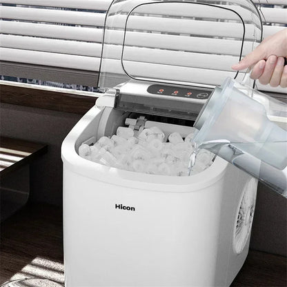 15KG Ice Machine Portable Electric Ice Maker Machine Mini Countertop Ice Cube Maker Appliance Home Commercial Ball Maker