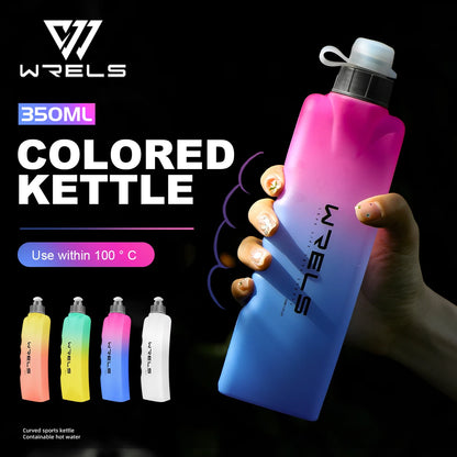 WRELS Sport Water Bottle Material Sports Fitness Running Riding Camping Hiking Portable Kettle Lightweight Water Bottle