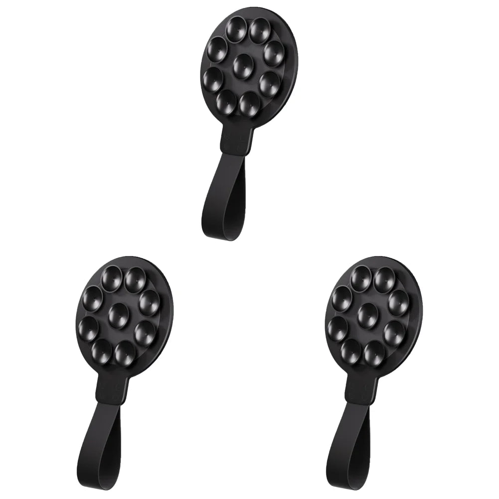 1-3 Pcs Suction Cup Magnetic Phone Mount Colorful Mirror Shower Silicone Suction Phone Case Grip Stand Holder For iPhone 15 14