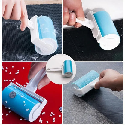 Reusable Lint Remover Washable Silicone Dust Wiper Cat Dog Comb Tool Pet Hair Remover Cleaning Brush Tools Sticky Roller Brush