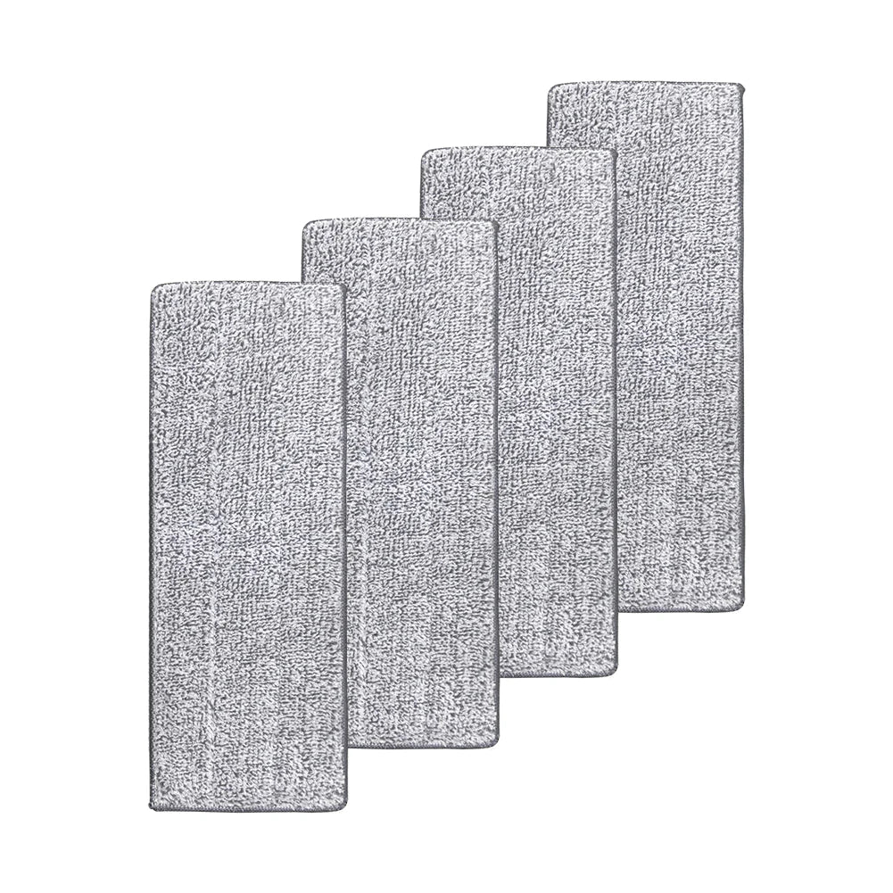 1/4/8/16pcs Microfiber Cleaning Cloth Replace Mop Head Washable Cleaning Tools Dust Replacement Refill Home Wet Dry Mop pads