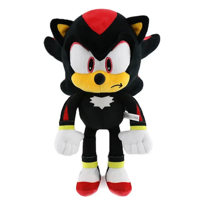 New 30cm Sonic peluches toy  cartoon hedgehog Amy Rose knuckle tail soft stuffed doll child birthday Sonic lovely  toys