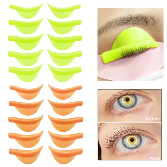 5 Pairs Lash Lift Rods Silicone Eyelash Pads (XS/S/M/L/XL) for Lash Lift Eyelash Perming Curler Lift Eyelashes Makeup Tool