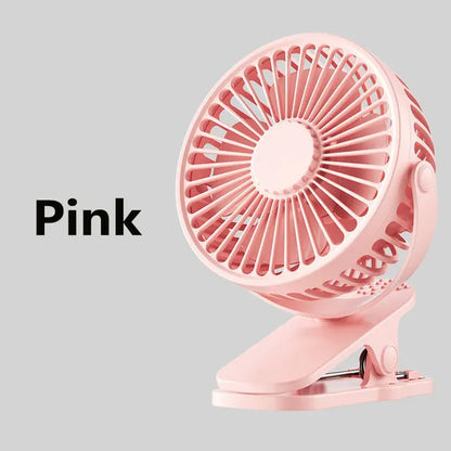 Xiaomi New USB Handheld Clip Fan Portable Rechargeable Fan High Quality Student Wireless Electric Fan Small Cooling Ventilador