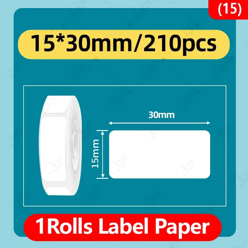 NIIMBOT D11/D110/D101/H1 Mini self-adhesive thermal label paper,   price tag, stickers, item cla Label Sticker