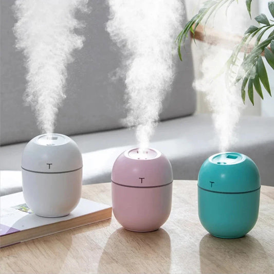 USB Mini Ultrasonic Air Humidifier Aroma Diffuser with LED Light - Home Car Essential Oil Mist Maker Difusor ml Difusor Smell