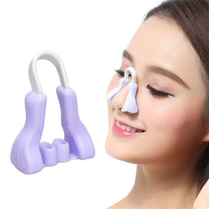 Nose Shaper Clip Nose Up Lifting Shaping Bridge Straightening Slimmer Device Silicone Nose Slimmer No Painful Hurt Beauty Tools