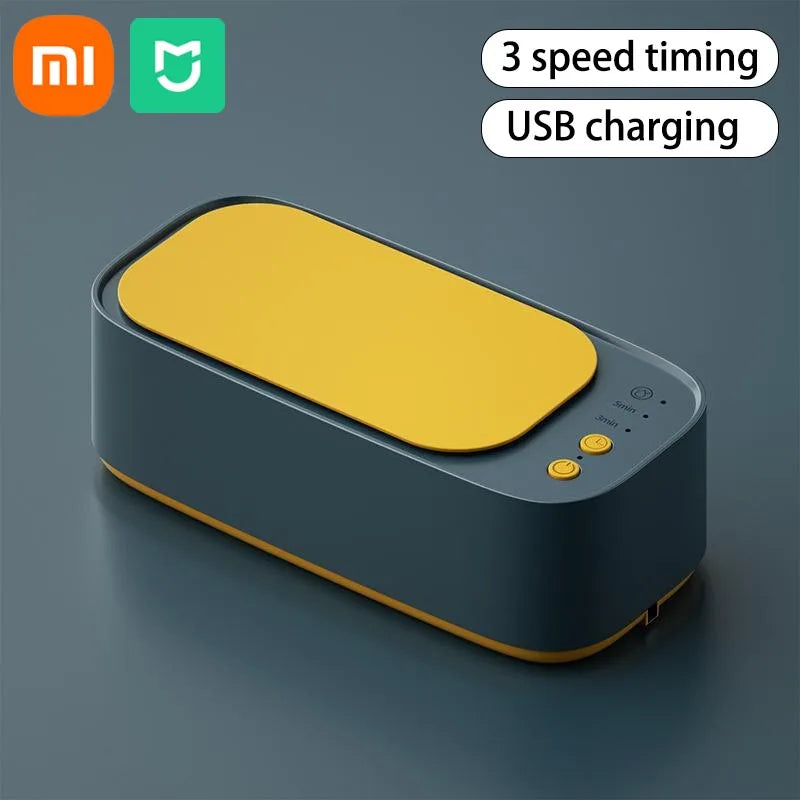 Xiaomi MIJIA 45KHZ Ultrasonic Glasses Cleaning Machine Ultrasound Jewelry Cleaner Machine High Frequency Ultrasonic Cleaner Bath