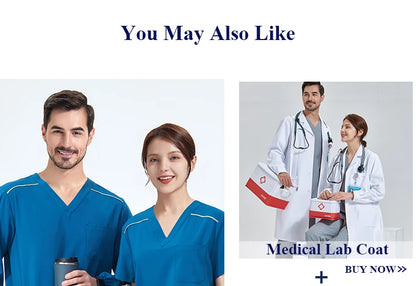 UltraAir™ Quick-Dry Scrubs Medical Uniform Stretch Nurse Doctor Workwear Top and Pant Hospital Dental Clinic Outfits S11-01