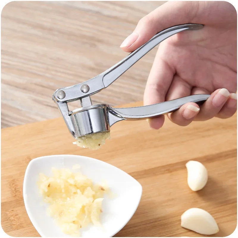 Kitchen Stainless Steel Garlic Smasher Squeezer Manual Press Grinding Tool Kitchen Accessories Kitchen Gadgets and Accessories