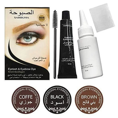 1 PC Professional Series Eyelash Eyebrow Dye Gel 15-minute Fast Tint Easy Dye Eyelash Brown Black Color Tint Cream Kit