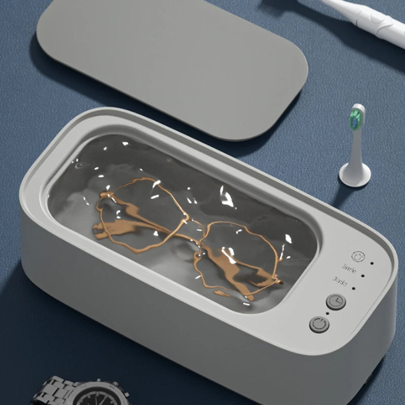 Xiaomi Ultrasonic Glasses Cleaning 45KHZ Ultrasound Jewelry Cleaner Machine High Frequency Ultrasonic Cleaning Bath For Jewelry