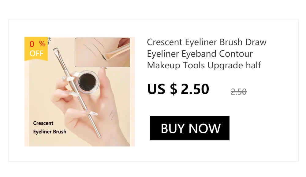 Small Iron Concealer Brush Angled Cream Foundation Concealer Makeup Brushes Oblique Angled Triangle Concealer Makeup Tools