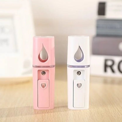 30ML Mini Portable Humidifier Facial Nano Spray USB Rechargeable Moisturizer Hydrate Women SPA Beauty Facial Mask Skin Care Tool