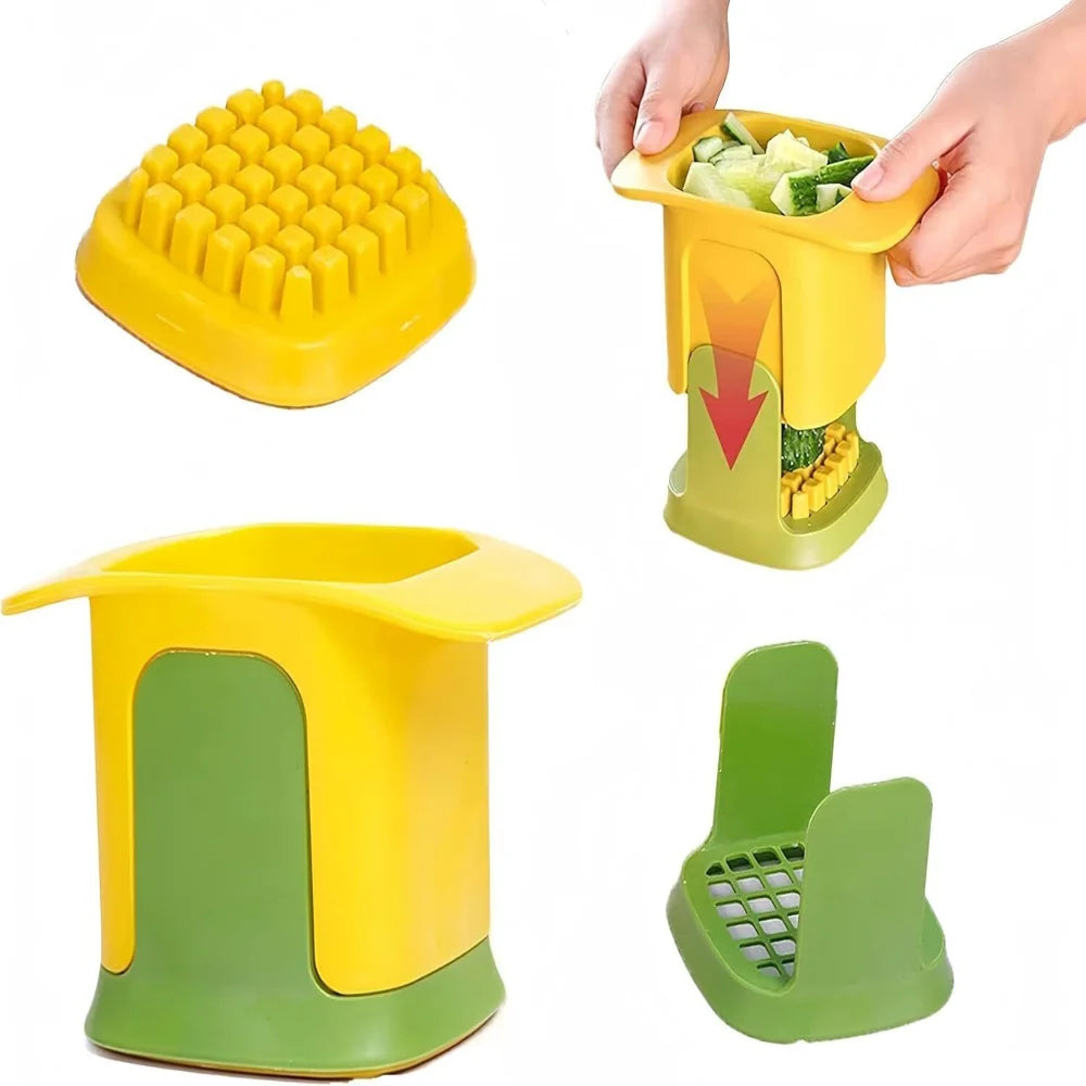 Potato Chopper Chipper Vegetable Cutter French Fries Maker Slicer Kitchen Tool