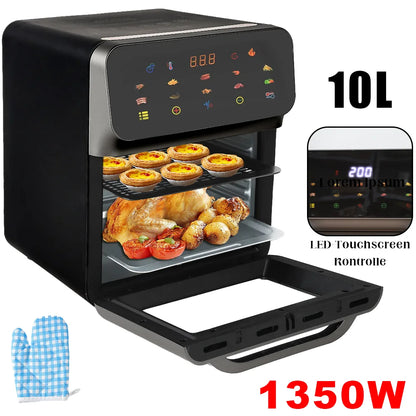 2400W 9L/1700W 12L/1350W 10L Hot Air Fryer Multi-function air fryer Automatic Programmes with LED Touch Screen timable air fryer