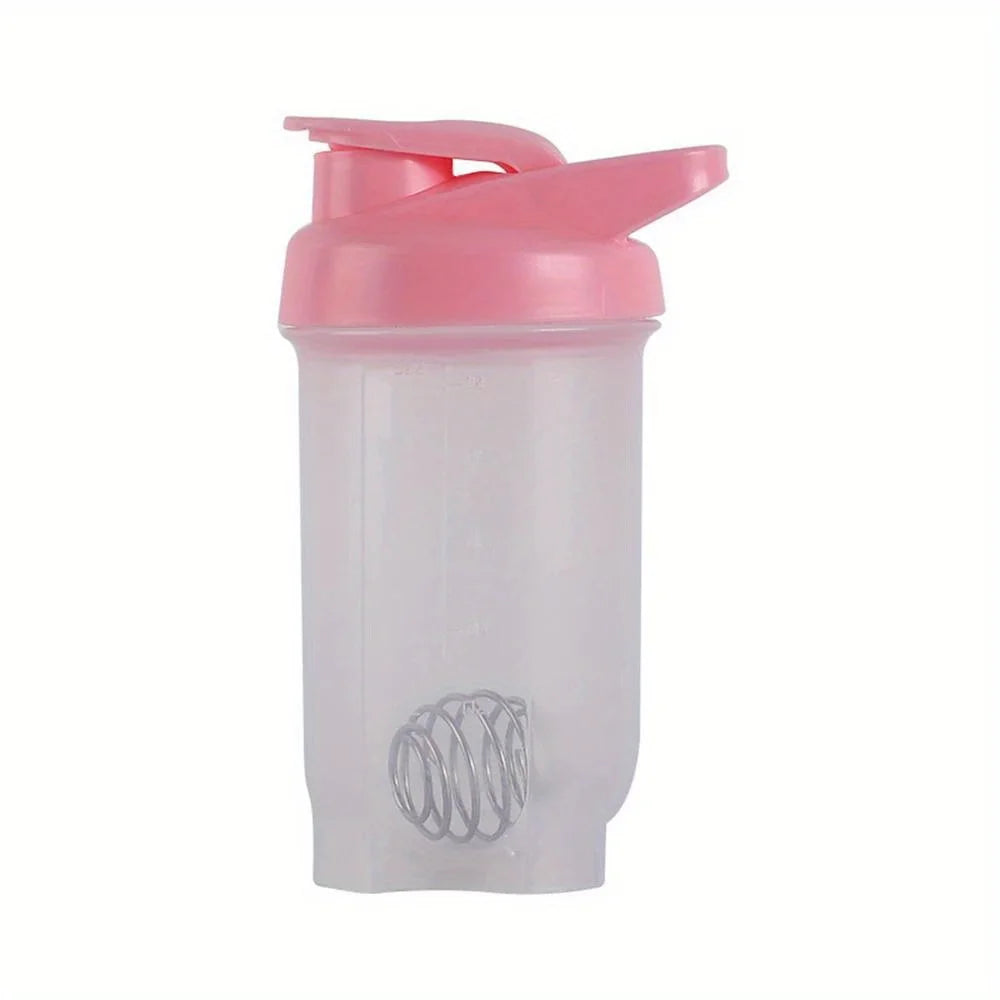 300ml/10.59oz Water Bottle For Drink Plastic Leak Proof Sports Bottles Protein Shaker Water Bottle Mixing Cup Kitchen Drinkware